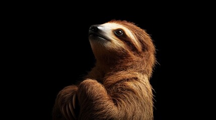 Canvas Print - Close-up Portrait of a Sloth