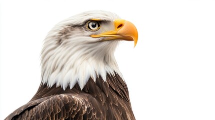 Canvas Print - Majestic Bald Eagle Portrait