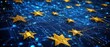 © Dirty Pure - European Union Digital Future, Stars on a Circuit Board