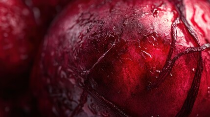 Poster - Close-up of a Red Beet