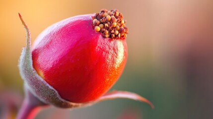 Poster - Close-up of a Red Rose Bud