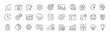 © Cezar_911 - Data analytics icons set. Analysis data icon collection. Vector illustration