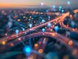 © Bussakon - Interconnected Smart Transportation Hub Streamlining Travel and Logistics with Innovative Digital Devices