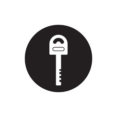 Poster - key logo or icon