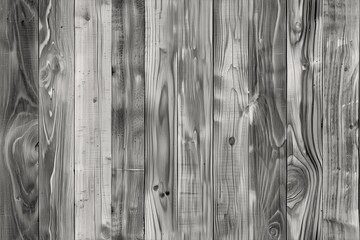 Gray wooden planks arranged vertically, showcasing various textures and patterns in shades of gray. The wood grain is prominent, with knots and natural imperfections visible.