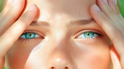 A person experiencing fatigue, struggling to stay awake and focused, demonstrating the physical effects of stress.