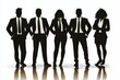 © Avr Di - A silhouette of a diverse group of business professionals that represent strength, solidarity, and collaboration.