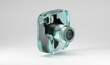 © Vectorezy - Transparent Instant Camera: Futuristic Photography Device