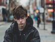 © bvbflo1 - Young teen boy feeling lonely and sad on a street