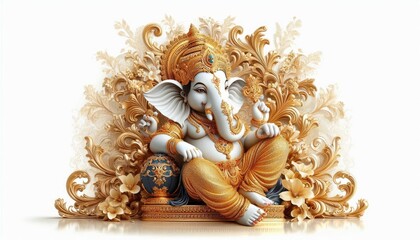 Wall Mural - God Ganesh - The obstacle remover