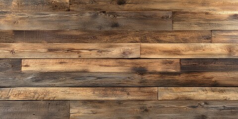 Rustic Wooden Wall Panels with Natural Texture