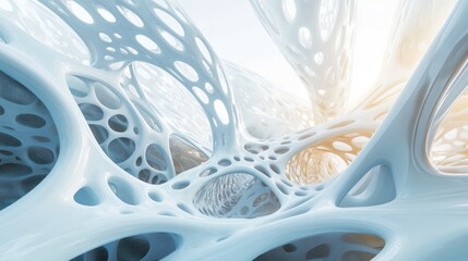 Wall Mural - Abstract 3D Structure