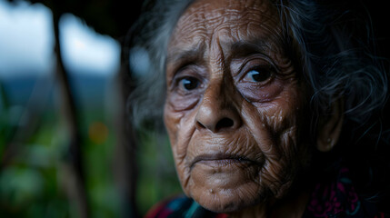 Wall Mural - Woman Guatemalan Jungle