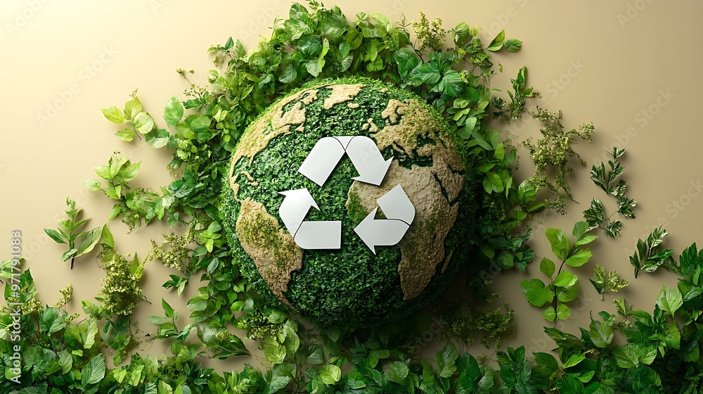 Ecology and green environment and ESG concept illustration design ...