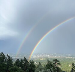 rainbow in the sky