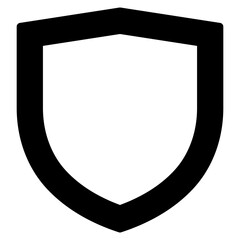 Canvas Print - shield protection icon