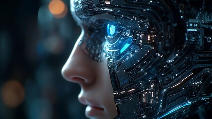 Wall Mural - computer programming coding and ai artificial intelligence software development engaged by skilled c