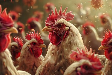 virus on poultry farms avian avian influenza