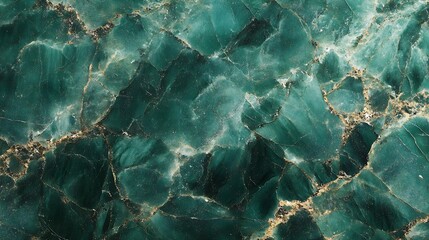 Poster - Green emerald marble texture background with high resolution top view of natural tiles stone floor in luxury seamless glitter pattern for interior decoration : Generative AI