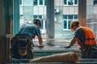 © Сергей Косилко - installers for the installation of huge windows