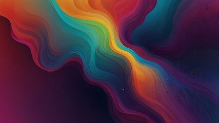 Wall Mural - Abstract background with dynamic effect. Creative design poster with vibrant gradients. Vector Illustration for advertising, marketing, presentation. Generative AI