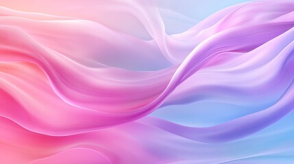 Soft pastel waves creating calming rhythms, fluid and smooth lines, soothing gradient background, calming rhythms background, relaxing abstract design