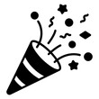 © yoyonpujiono - Confetti explosion icon for celebration or party