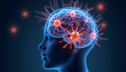 the brains battle with infection