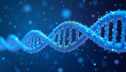 Wall Mural - exploring the secrets of life dna in motion