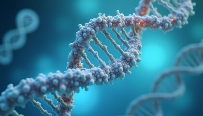 Wall Mural - exploring the intricate beauty of dna