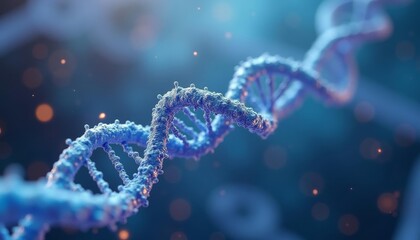 Wall Mural - exploring the intricate dance of dna