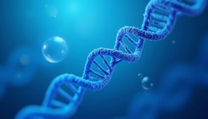 Wall Mural - exploring the secrets of life dna and its double helix structure