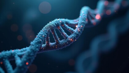 Wall Mural - exploring the intricate beauty of dna