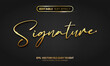 © Global Studio - Luxury gold script editable text effect, elegant gold style