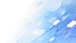 © Ka - Abstract blue with hexagons and presentation design template creates a modern abstract impression for technology, science and digital identity business.
