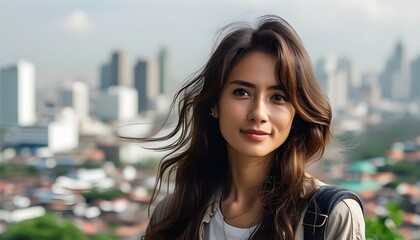 Wall Mural - Elegant display of Manila folders against a clean white backdrop