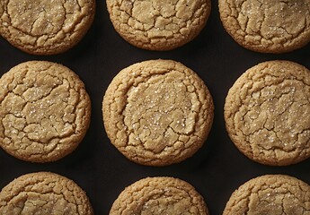 Sticker - Close-up of Sugar Cookies on Baking Sheet