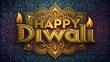 © OLGA S - Bright Happy Diwali greeting card