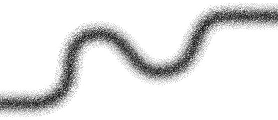Fototapete - Abstract art background with dots. Stipple effect with chaotic noise.