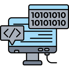 Computer Coding Icon
