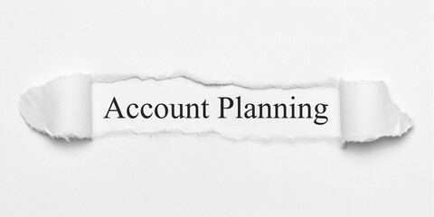 Wall Mural - Account Planning	