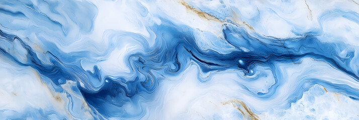 High resolution blue and white marble background. 