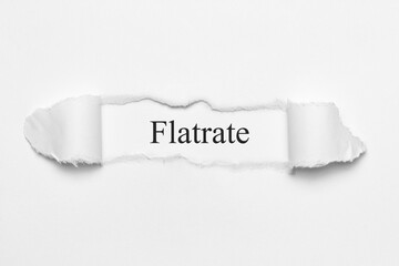 Canvas Print - Flatrate	