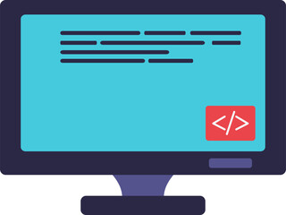 Computer Coding Icon