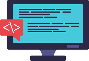 Computer Coding Icon