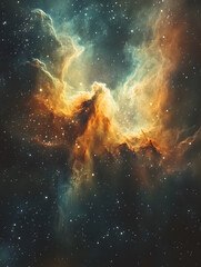 Wall Mural - graphics of space, planets, and astronauts on a white background.