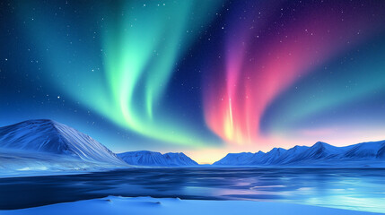 Colorful Northern Lights