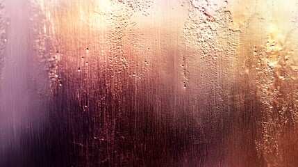 Sticker - Aluminum texture background with rose gold metallic color and copy space