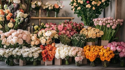 Wall Mural - Florist Portfolio Template