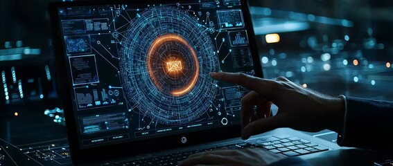 Poster - It is now common for businessmen to use Internet connections and digital marketing technology for their marketing campaigns.